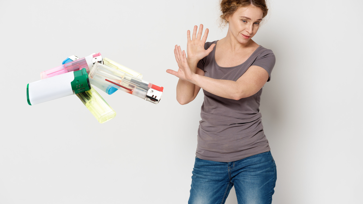 Stop Buying Disposable Plastic Lighters That End Up in Landfills