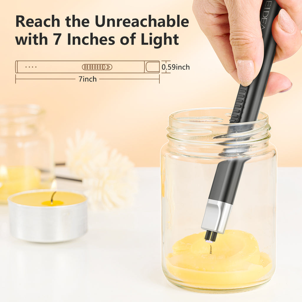 REIDEA R1 Pro Electronic Candle Lighters, 2-Pack (2 Lighters in 1 Box)