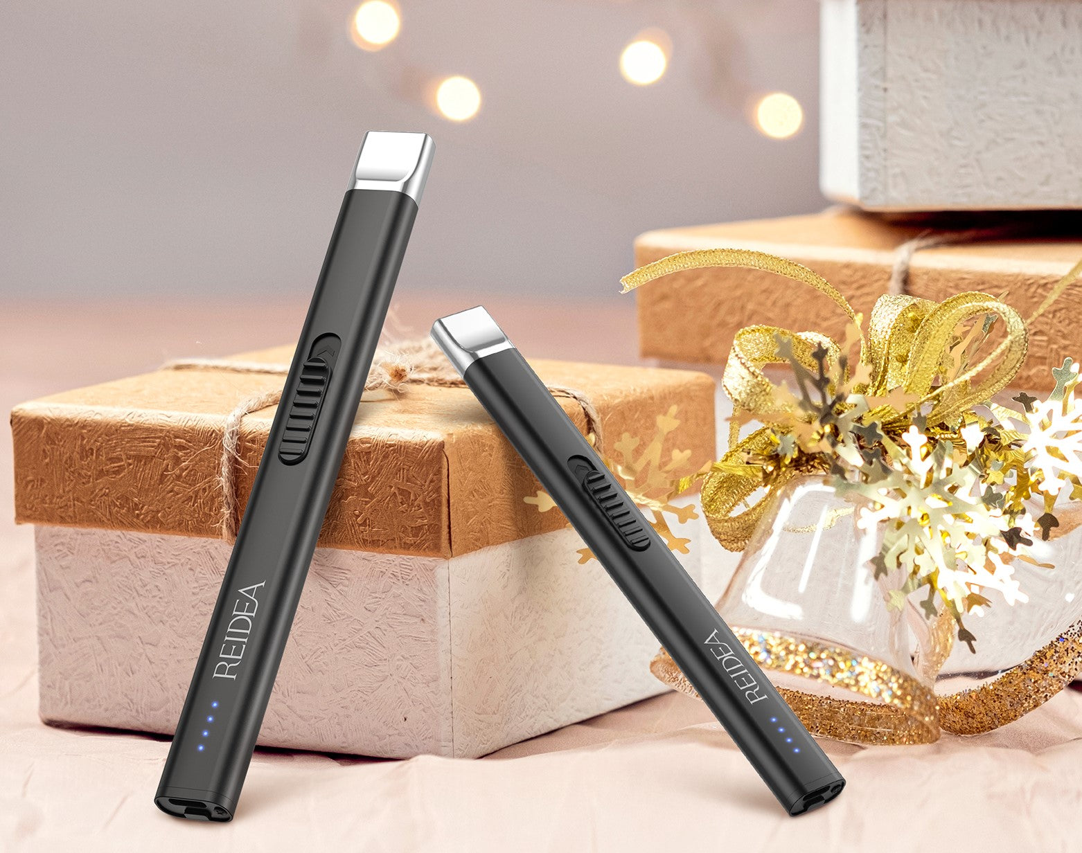 REIDEA R1 Pro Electronic Candle Lighters, 2-Pack (2 Lighters in 1 Box)