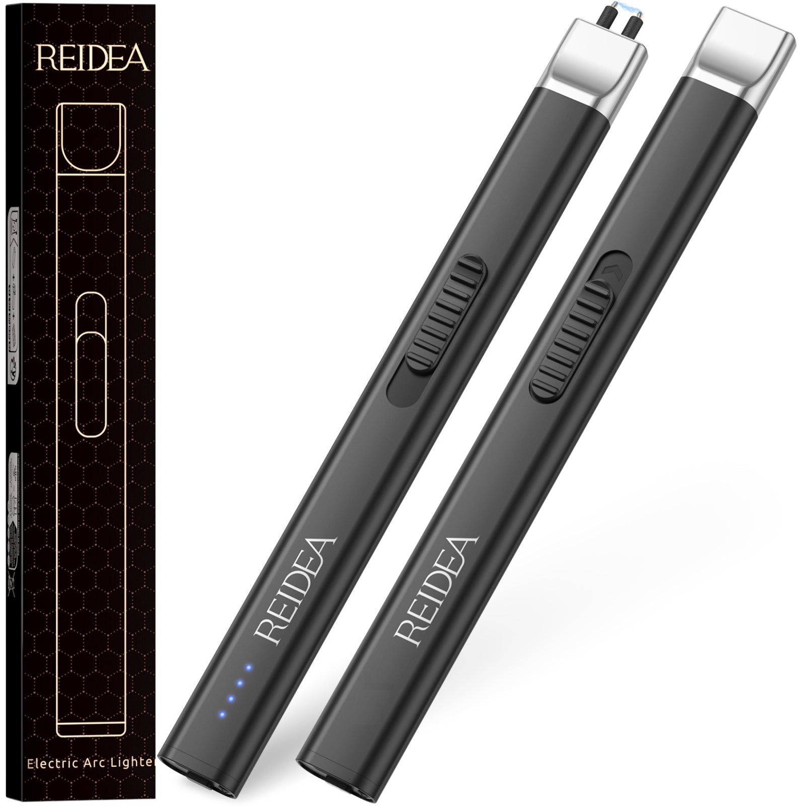 REIDEA R1 Pro Electronic Candle Lighters, 2-Pack (2 Lighters in 1 Box)